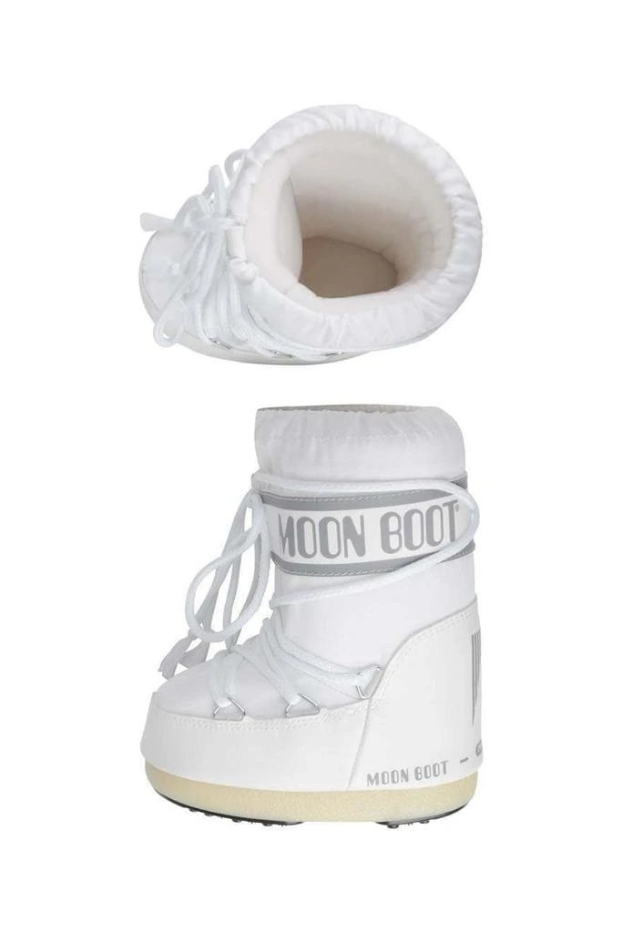 Moon Boot Moon Boot Kids Icon Nylon Snow Boots in White 4