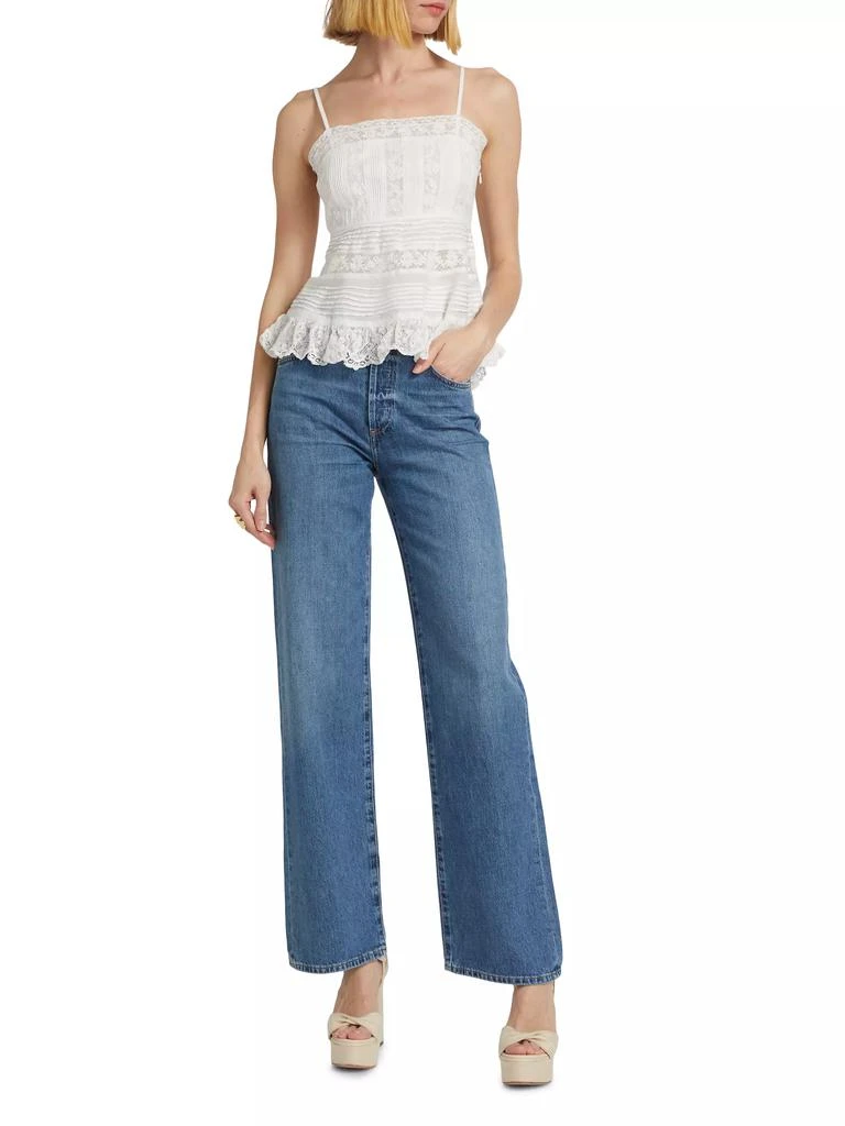 LOVESHACKFANCY Charlieann Lace Top 2