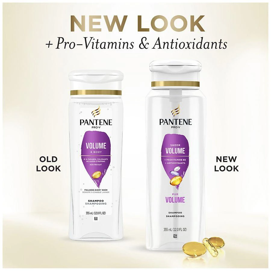 Pantene Sheer Volume 72 Hour Fullness Shampoo Creamy berries 3