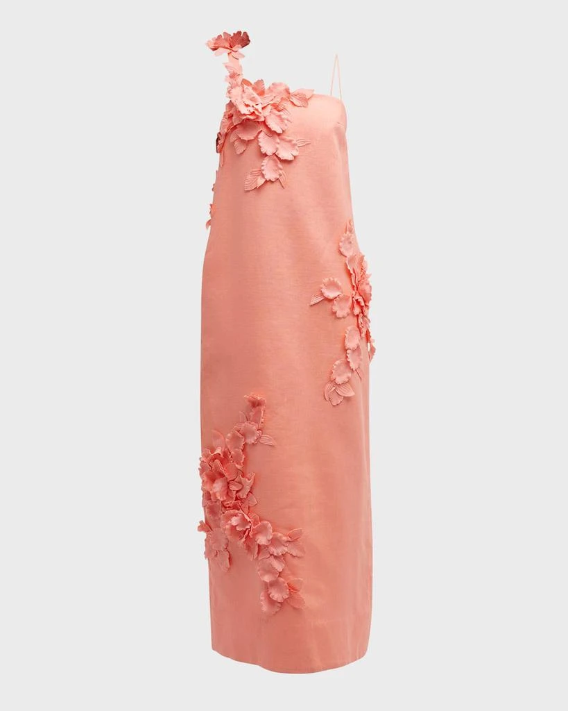 Zimmermann High Tide Lift Off Flower Midi Dress 3