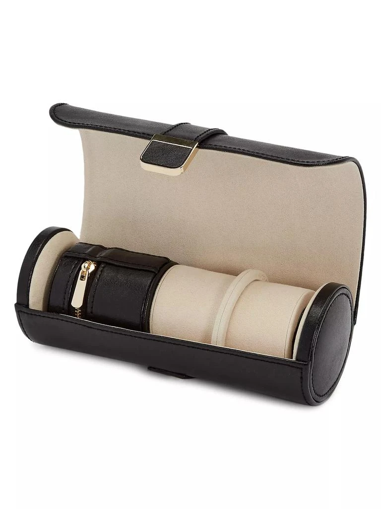 Wolf Palermo Double Watch Roll & Jewelry Pouch 3