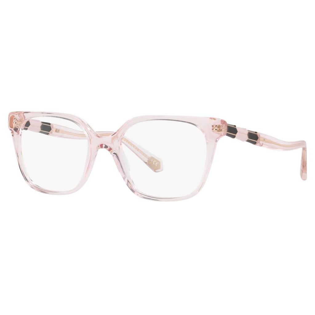 BVLGARI Bulgari Women's Pink Square Opticals