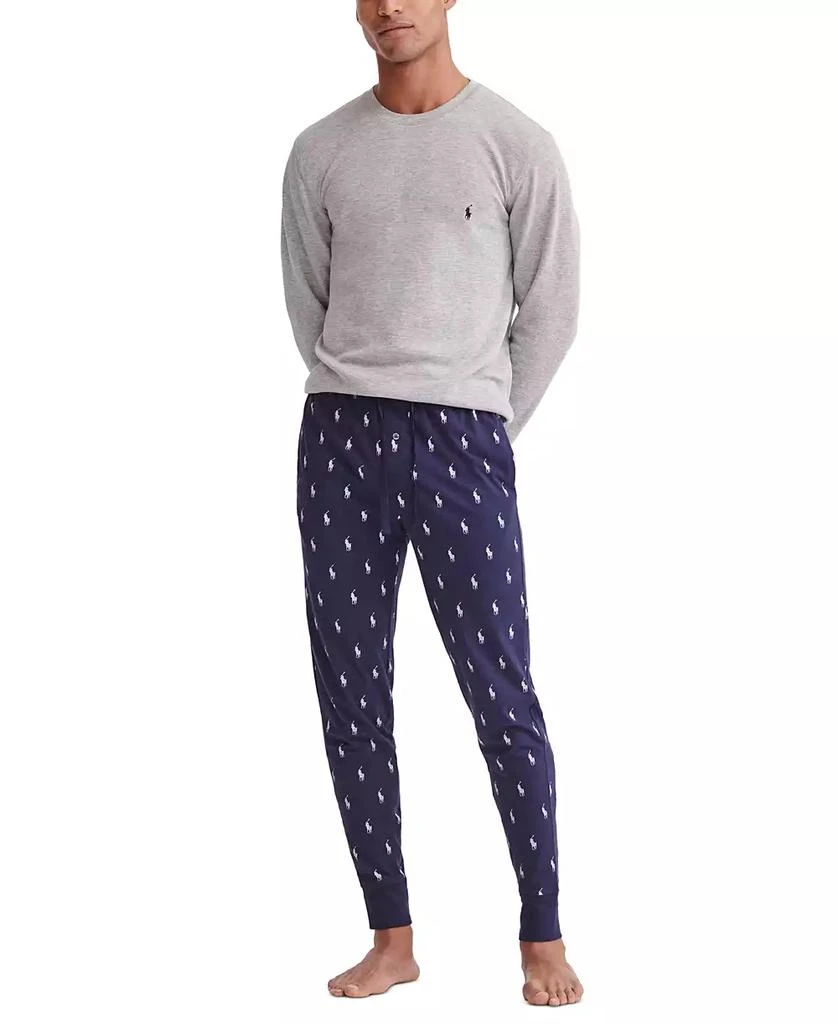 Ralph Lauren Men's Lightweight Cotton Logo Pajama Pants 4