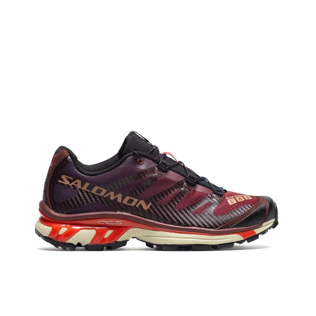 Salomon Lab XT-4 Sneakers (Bitter Chocolate/Mocha Mousse/Fiery Red) 1