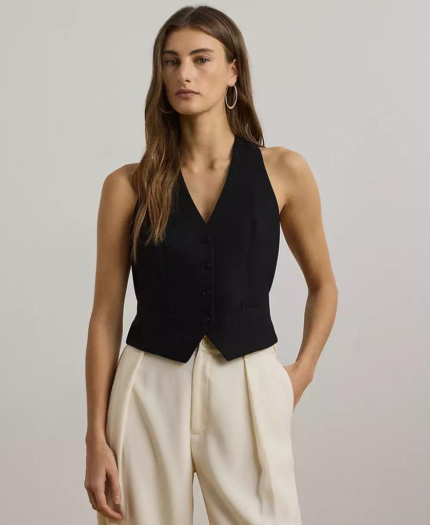 Ralph Lauren Petite Cotton-Blend Vest