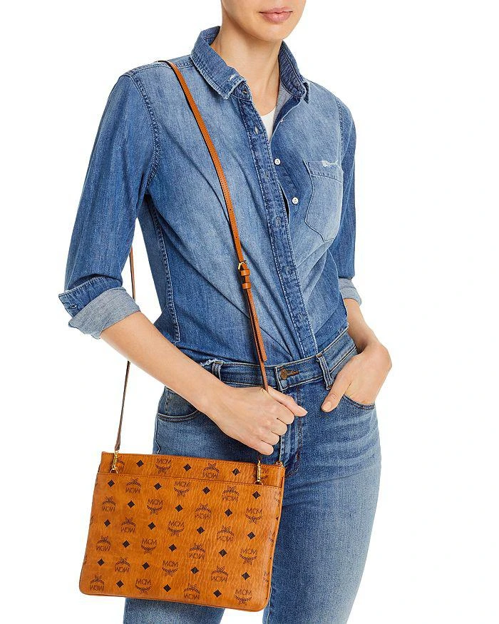 MCM Visetos Pouch Crossbody 3