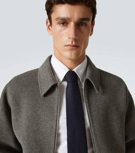 Thom Sweeney Wool and cashmere tie 3