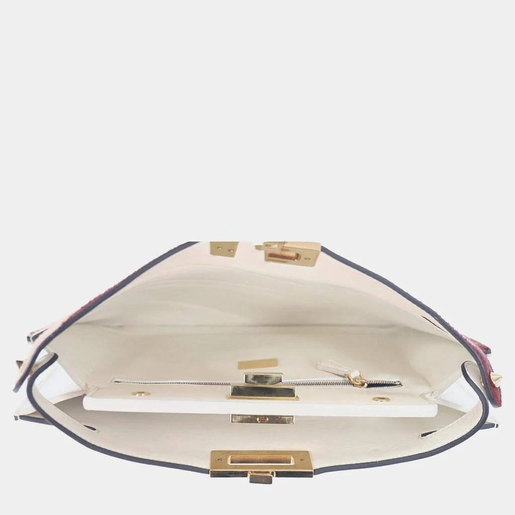 Fendi Fendi Pony Hair Peekaboo Clutch 6