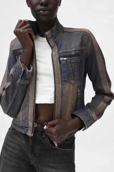 BDG BDG Toni Denim Moto Jacket