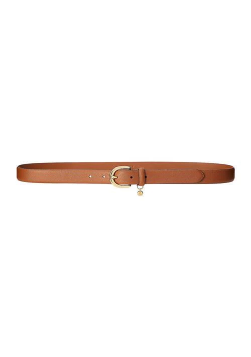 Lauren Ralph Lauren Ralph Lauren Charm Saffiano Leather Belt 1