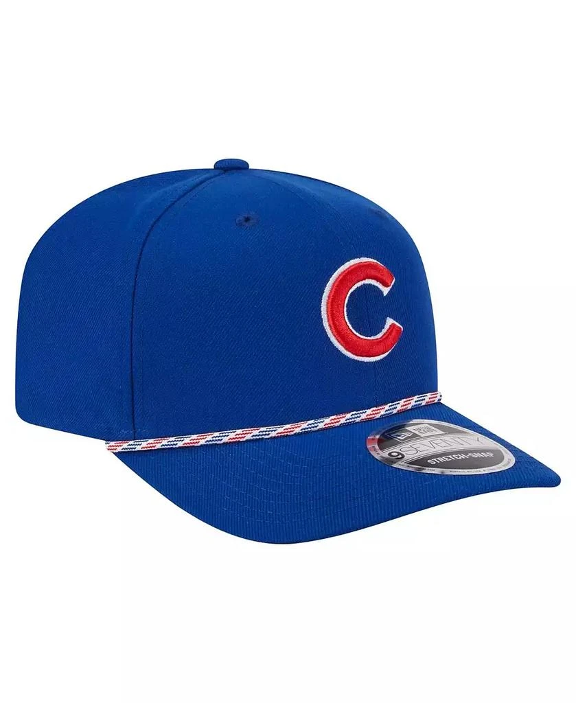 New Era Men's Royal Chicago Cubs Multi-Rope 9SEVENTY Stretch-Snap Hat 4