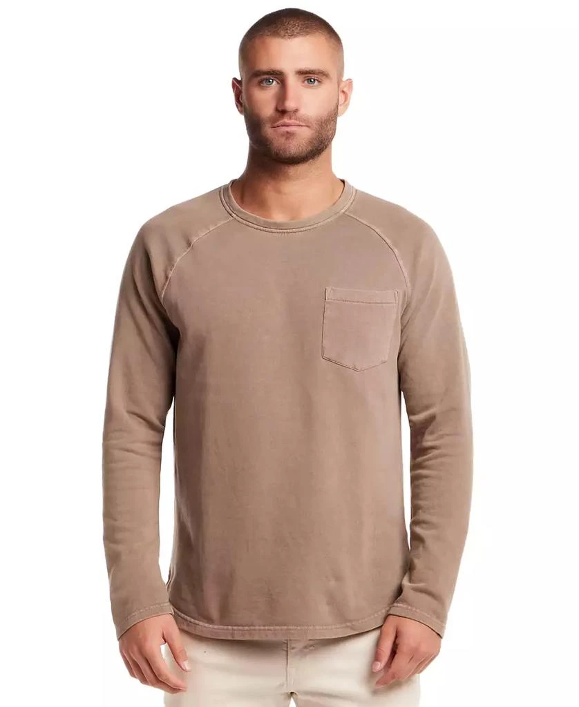 Weatherproof Vintage Men's Regular-Fit Raglan-Sleeve Pocket Sweatshirt 1