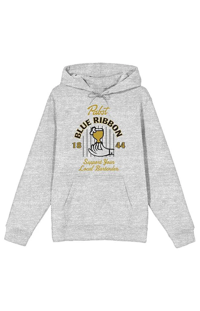 null Pabst Blue Ribbon Logo Hoodie 1