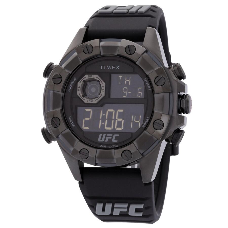 Timex UFC Kick Alarm Quartz Digital Men's Watch TW2V87000JR