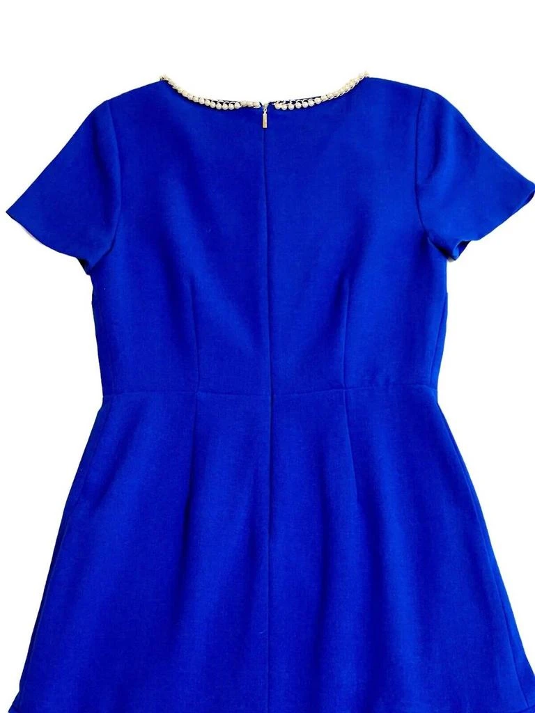 Karl Lagerfeld - Women's Pearl Collar Fit & Flare Dress