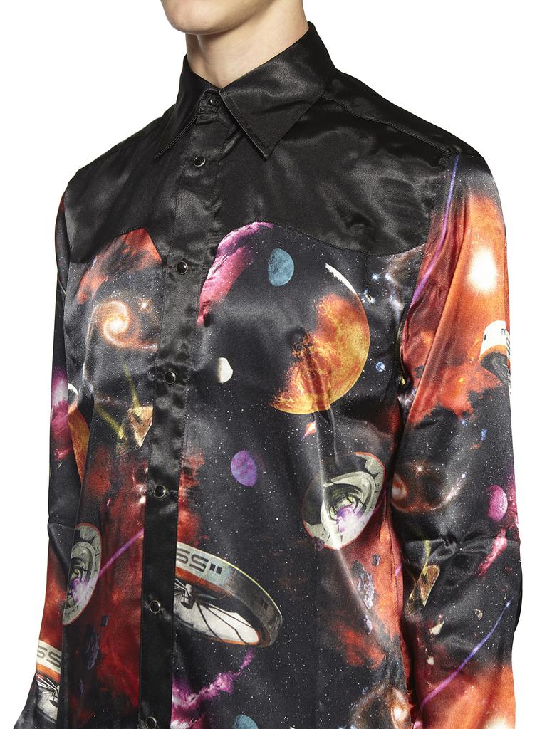 SSS World Corp ALL OVER PATTERNED SHIRT