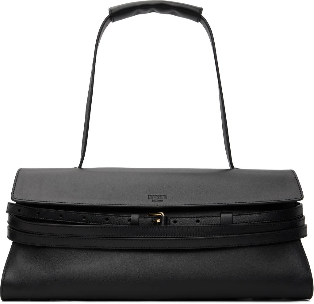 Moschino Black 
Tie Me
 Shoulder Bag