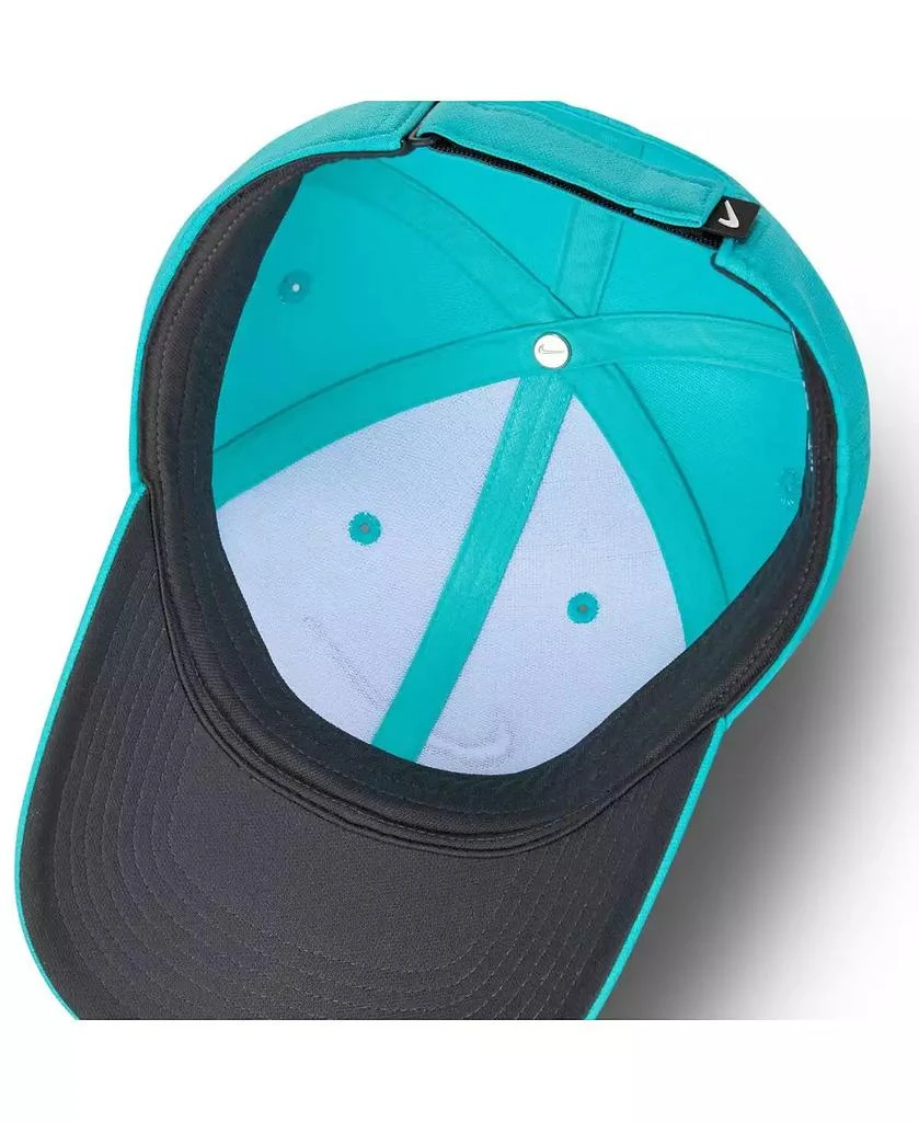 NIKE Men's and Women's Turquoise Performance Club Adjustable Hat 4