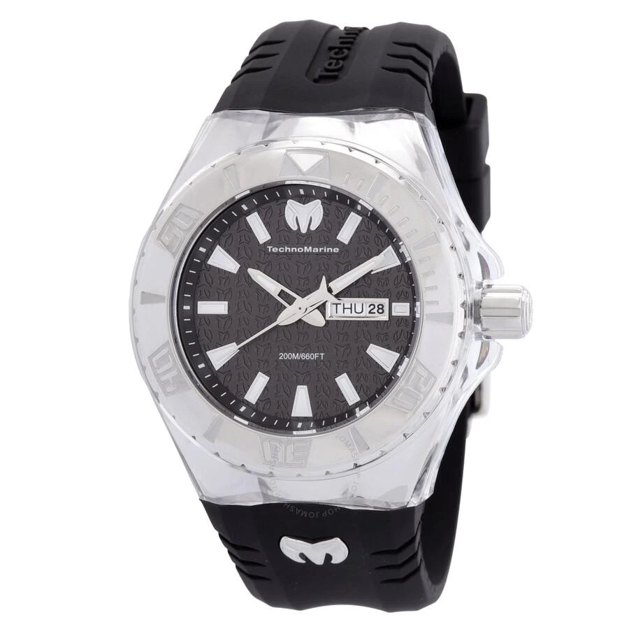TechnoMarine Cruise Monogram Quartz Black Dial Men's Watch TM-122006 1