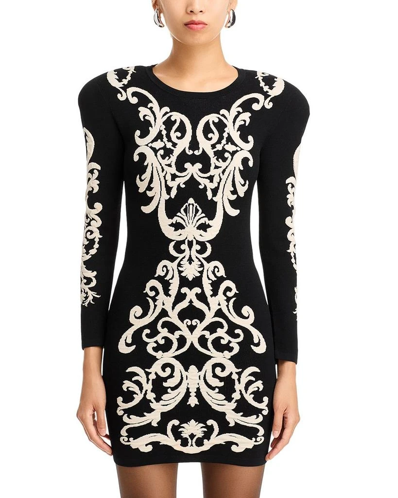 L'Agence Amadi Jacquard Mini Dress 7
