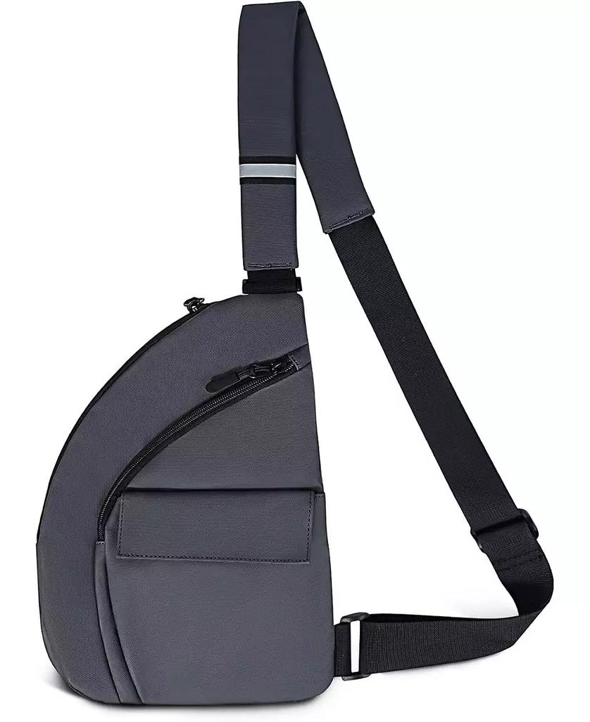 Urbanmax Anti Theft Travel Bag, Crossbody Bags Chest Sling Bag Purses for Women Men Black Right