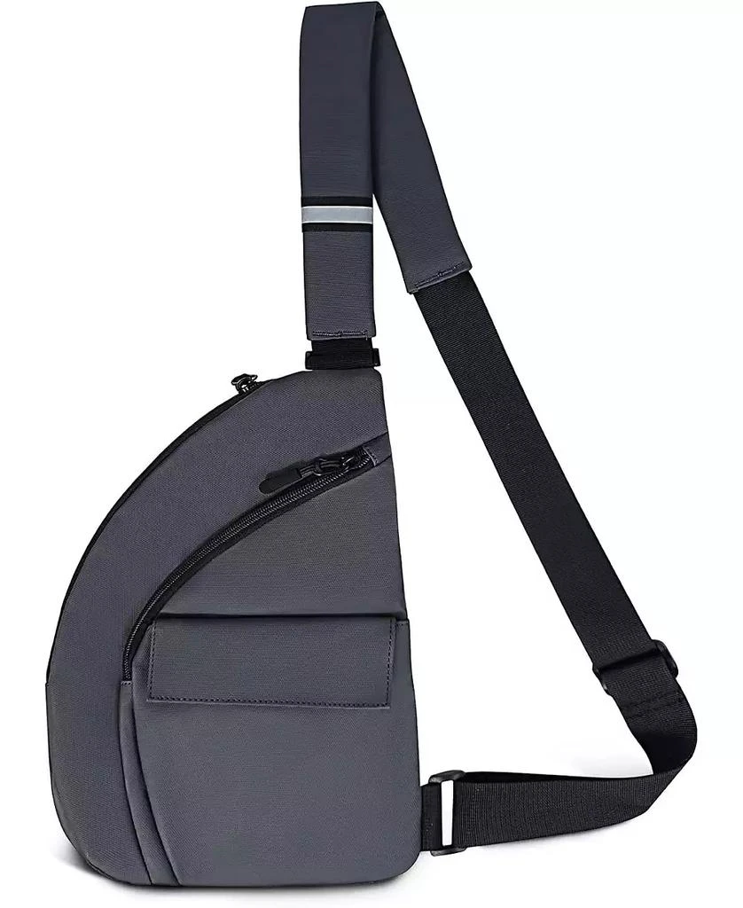 Urbanmax Anti Theft Travel Bag, Crossbody Bags Chest Sling Bag Purses for Women Men Black Right 1