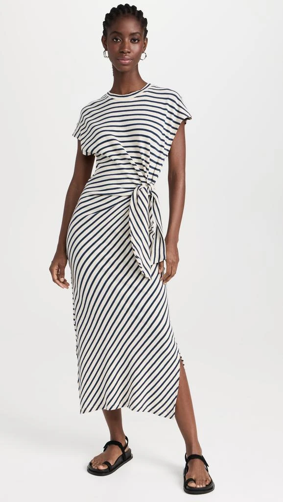 Apiece Apart Vanina Cinched Waist Dress 1