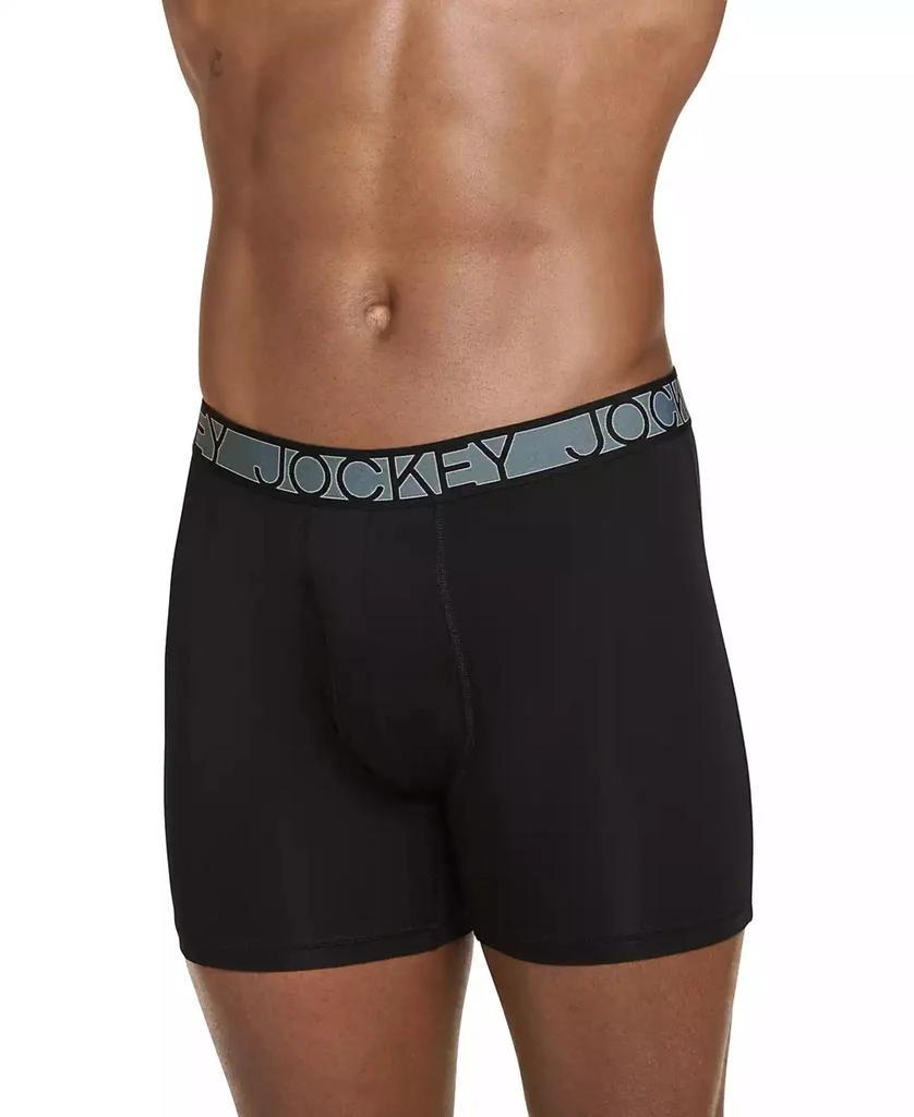 Jockey 3-Pack Active Microfiber 5" Boxer Briefs 2