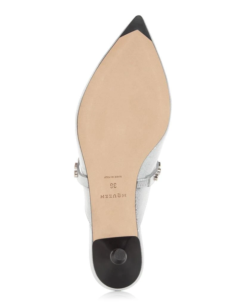McQueen Women's Embellished Mules 6