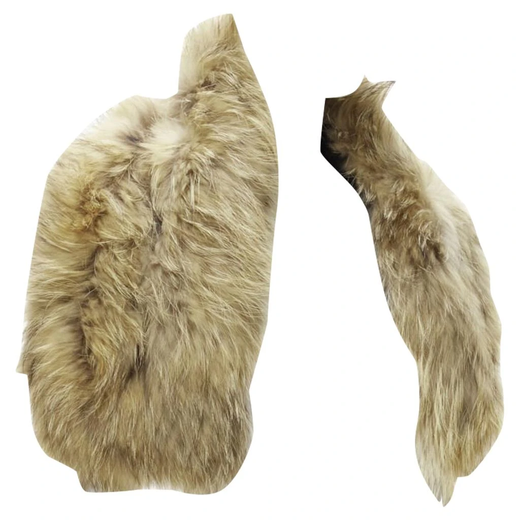 Charlotte Simone fur silk lined collar cuff scarf 2