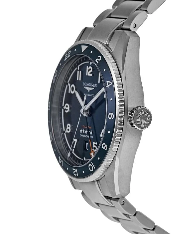 Longines Longines Spirit Zulu Time Blue Dial Ceramic Bezel  Men's Watch L3.812.4.93.6 3