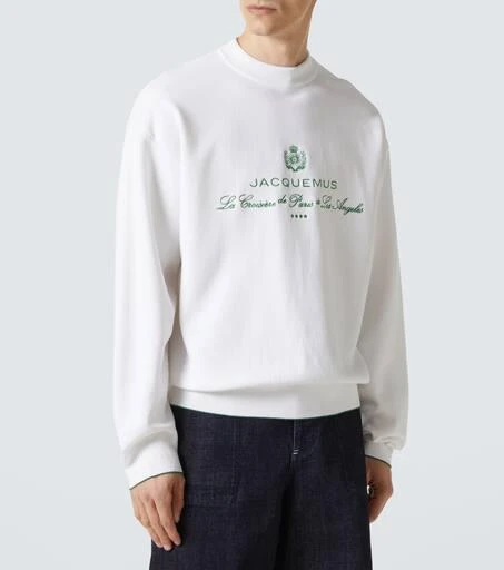 Jacquemus Venice logo embroidered sweatshirt 3