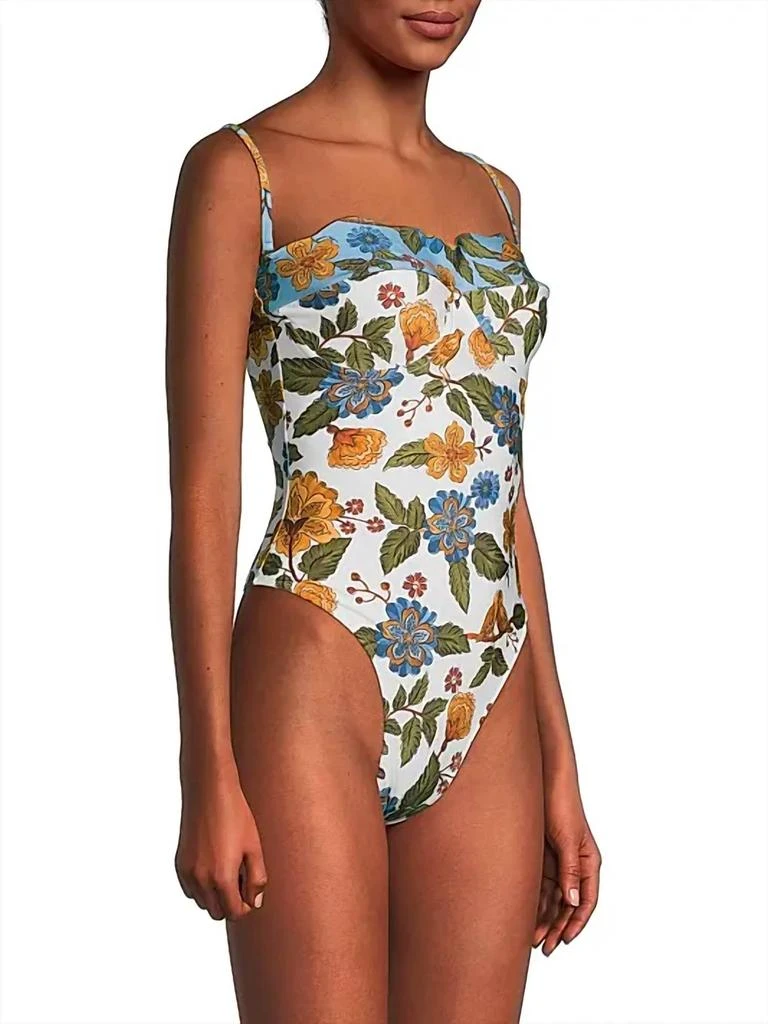 Farm Rio Farm Rio - Garden Scarf One Piece Swimsuit 2