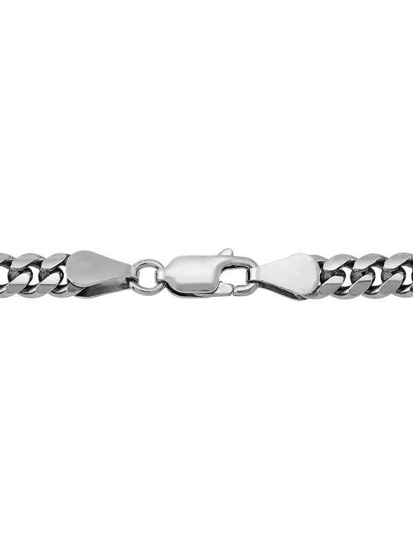 Saks Fifth Avenue Basic Sterling Silver Curb Necklace/22" 2