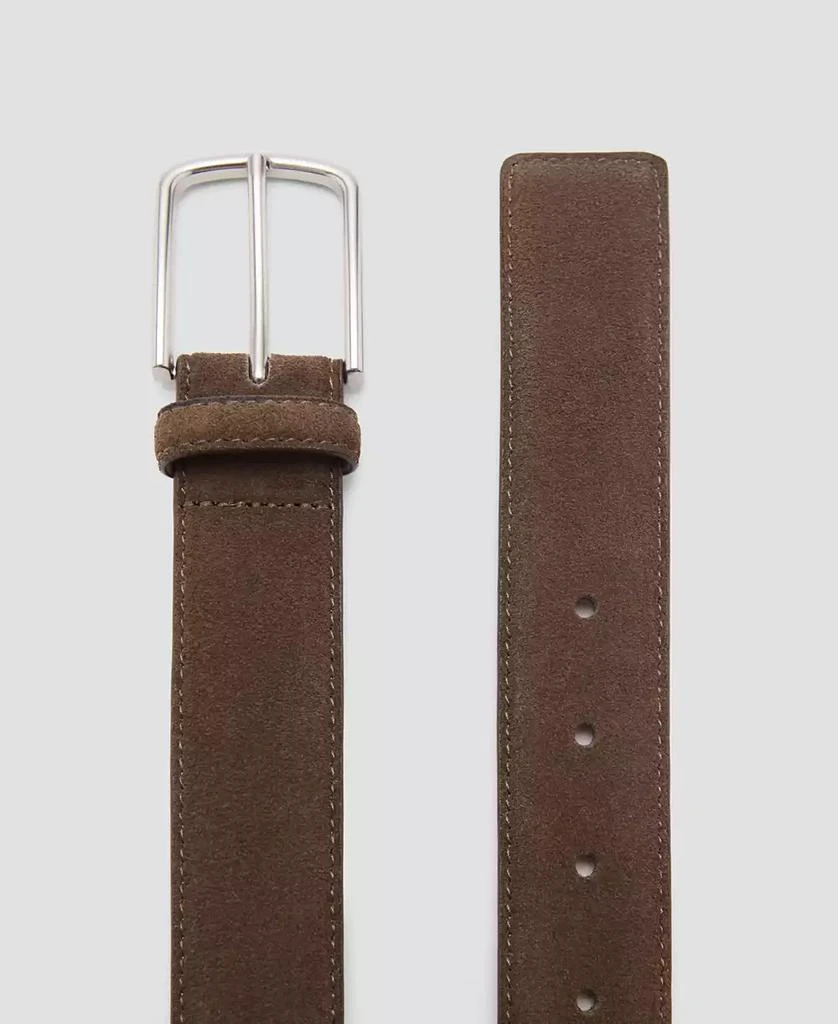 Mango Men's Suede Leather Belt 3