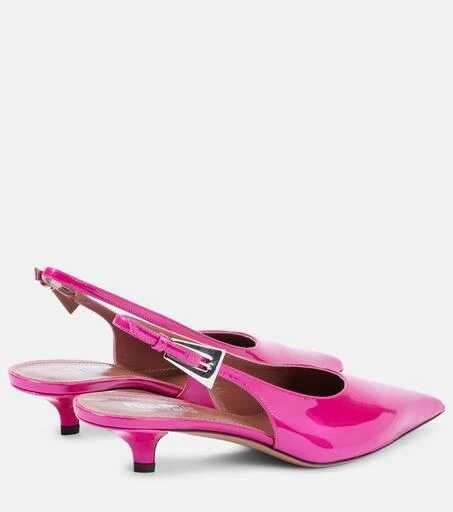Paris Texas Jessica patent leather slingback pumps 3