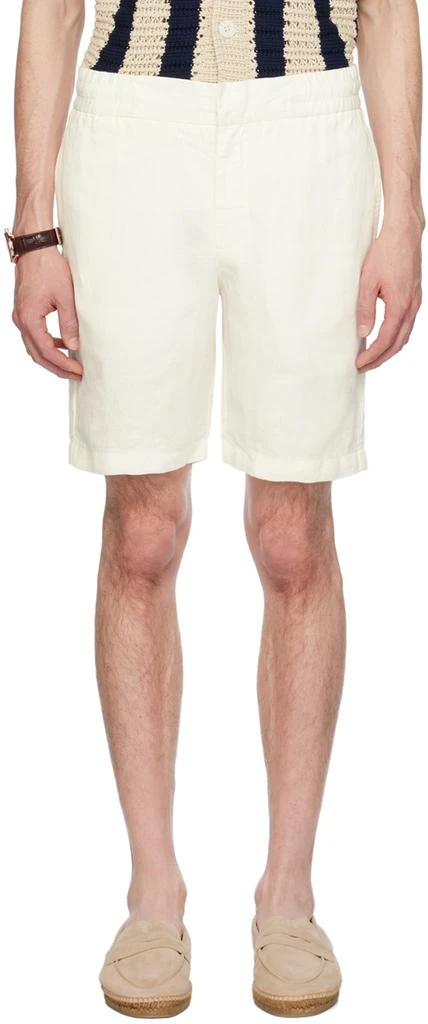 ORLEBAR BROWN White Cornell Shorts 1