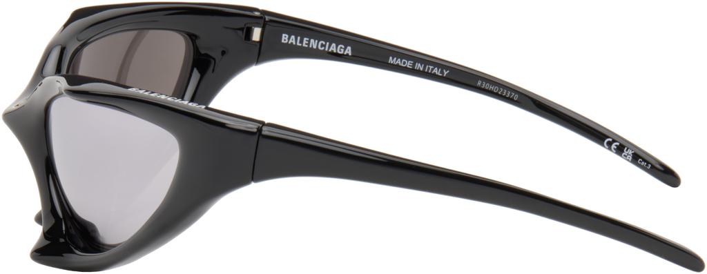 Balenciaga Black Runner Cat Sunglasses - Accessories