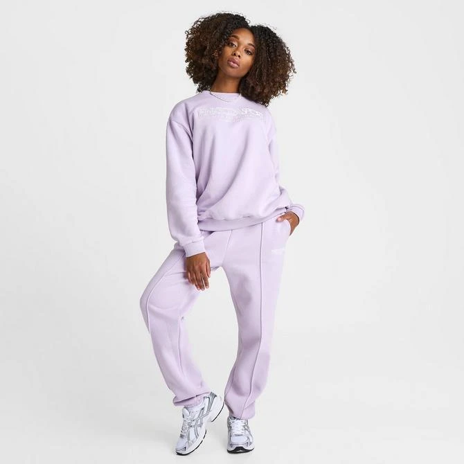 SUPPLY & DEMAND Women's Pink Soda Sport Fuse Fleece Jogger Pants 2