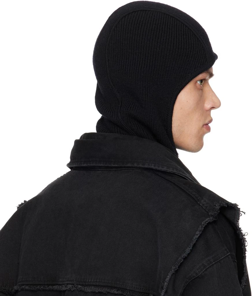 Ambush Black Rib Knit Balaclava 3