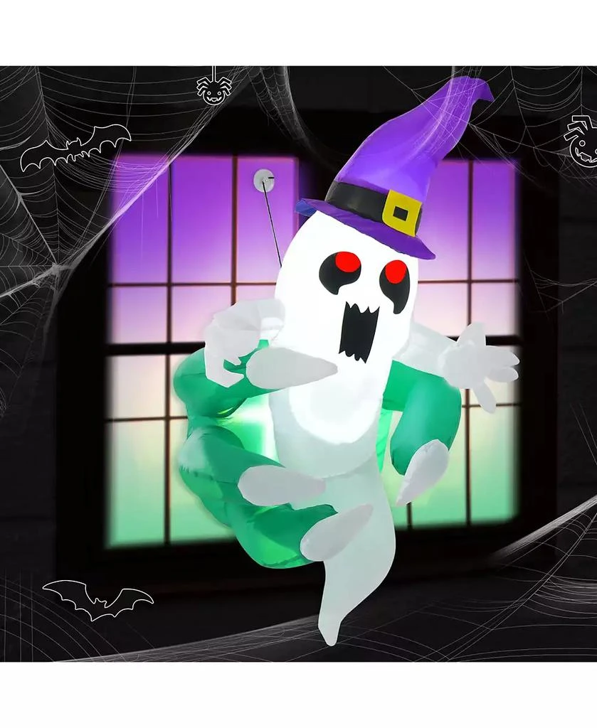 Costway 3.6
 Halloween Inflatable Ghost Indoor Outdoor Blow Up Flying Halloween Decor 4