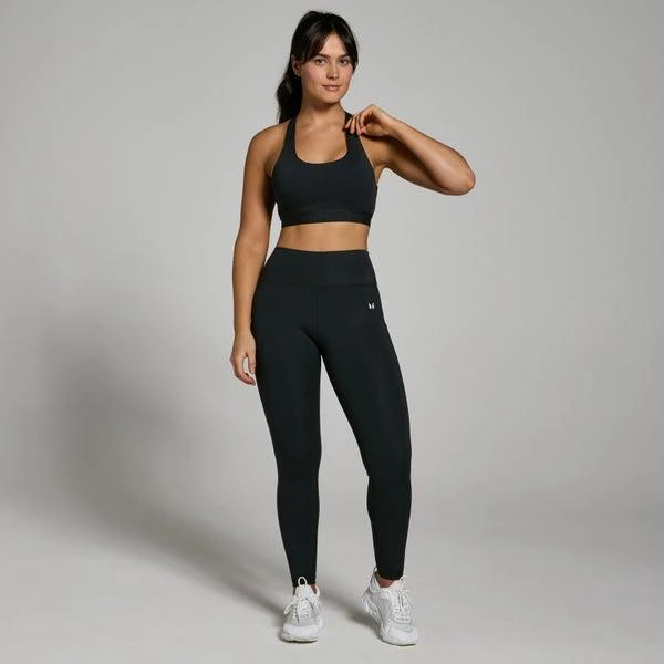 Myprotein MP Women's Power Cross Back Sports Bra - Black 3