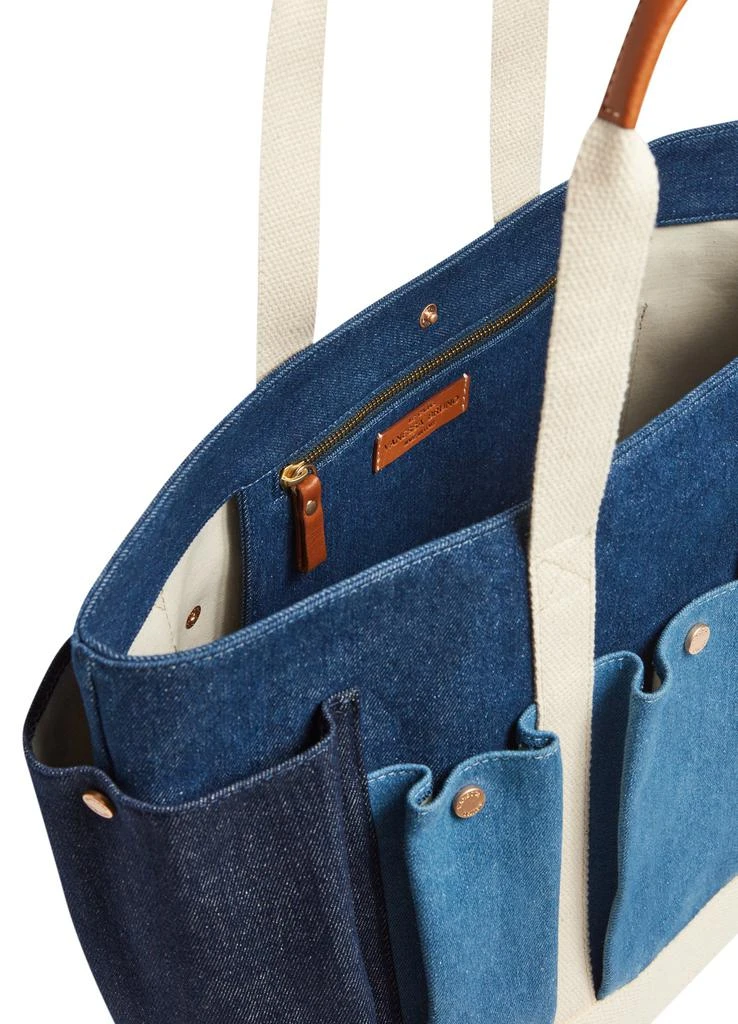 VANESSA BRUNO Multi-pocket L cabas tote bag 3