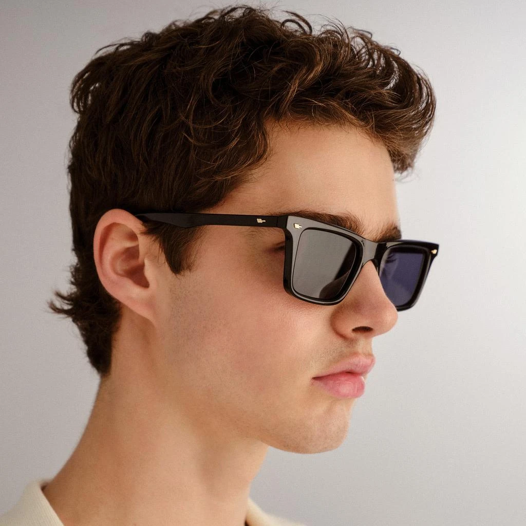 Le Specs Broski Acrylic D-Frame Sunglasses 3