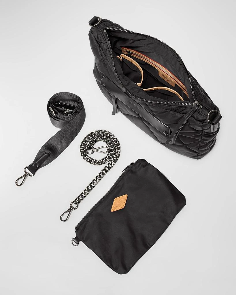 MZ Wallace Madison Everyday Quilted Nylon Crossbody Bag 3