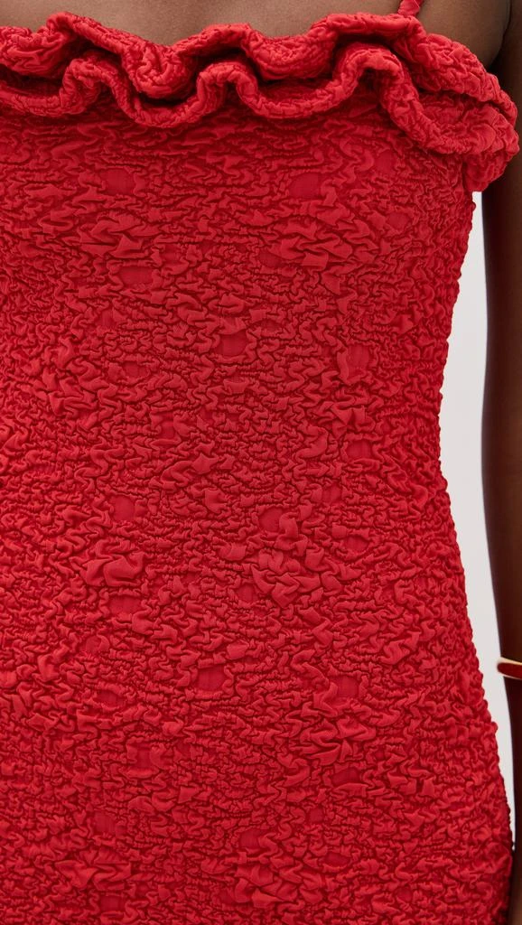 PatBO Papillon Jacquard Flutter Mini Dress 5