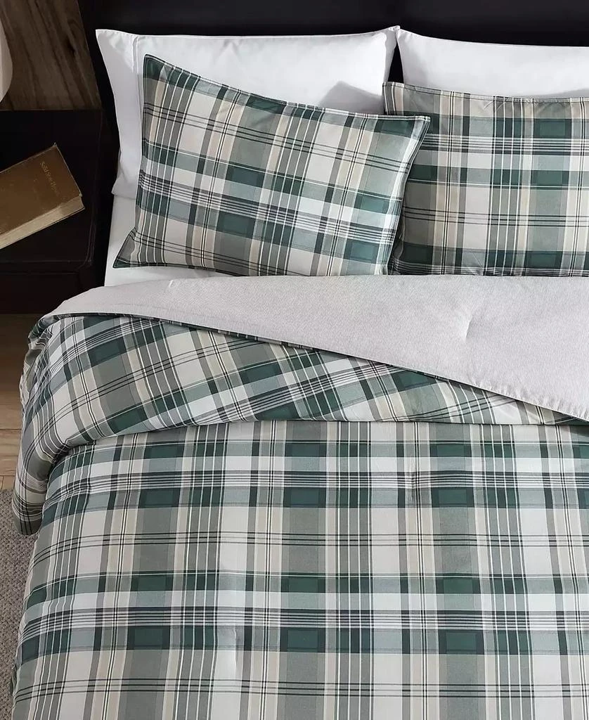 Eddie Bauer Timbers Plaid Duvet Cover Set 4