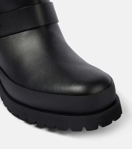 Stella McCartney Trace faux leather biker boots 5