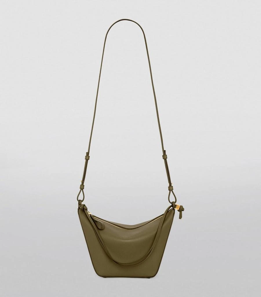 Loewe Mini Leather Hammock Hobo Bag 8