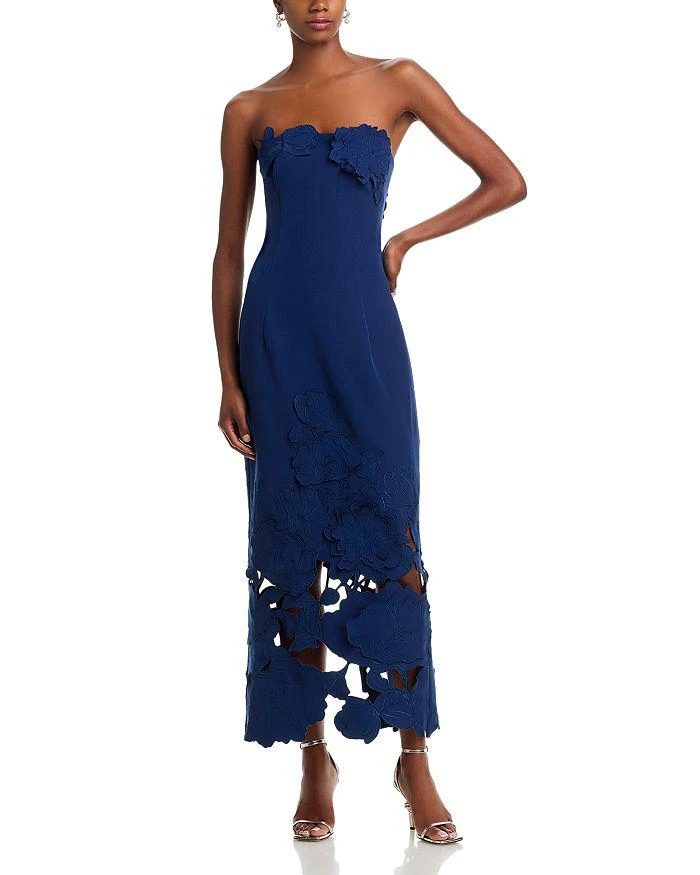 Rayna Appliqu Bustier Maxi Dress - Exclusive  On Sale Now with Up to 60%  Off | Discover Exclusive Deals & Savings at BeyondStyle  Authentic LEO LIN  women|dress with Limited-Time Discounts,